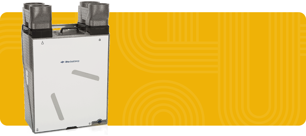 WTW ventilatie (geel)